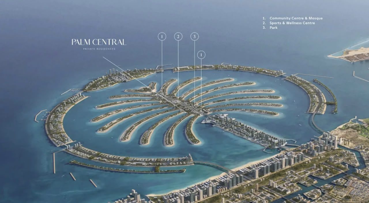 Masterplan de Palm Jebel Ali