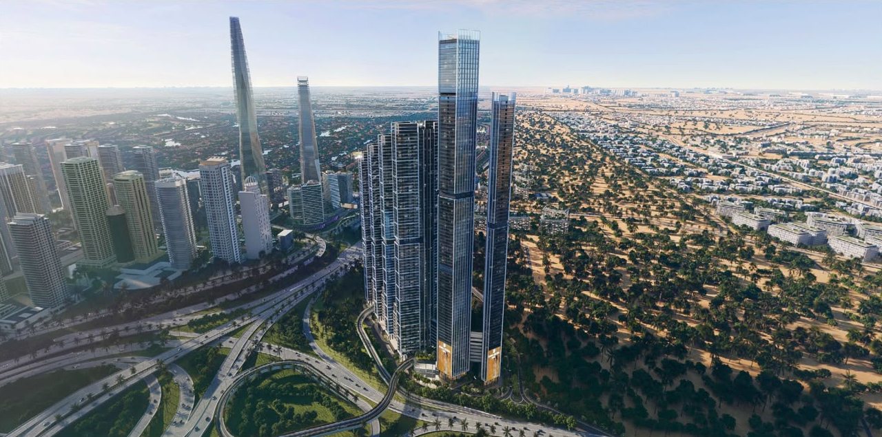 The Pinnacle sobre Sheikh Zayed Road